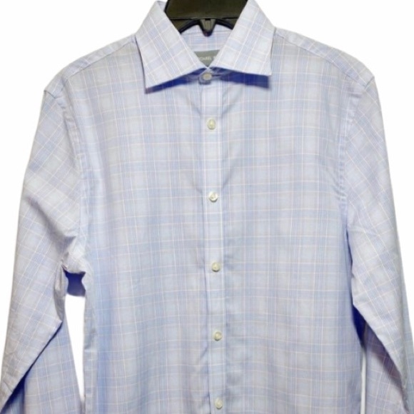 Michael Kors Slim Dress Career Shirt 15 34/35M - Picture 4 of 10